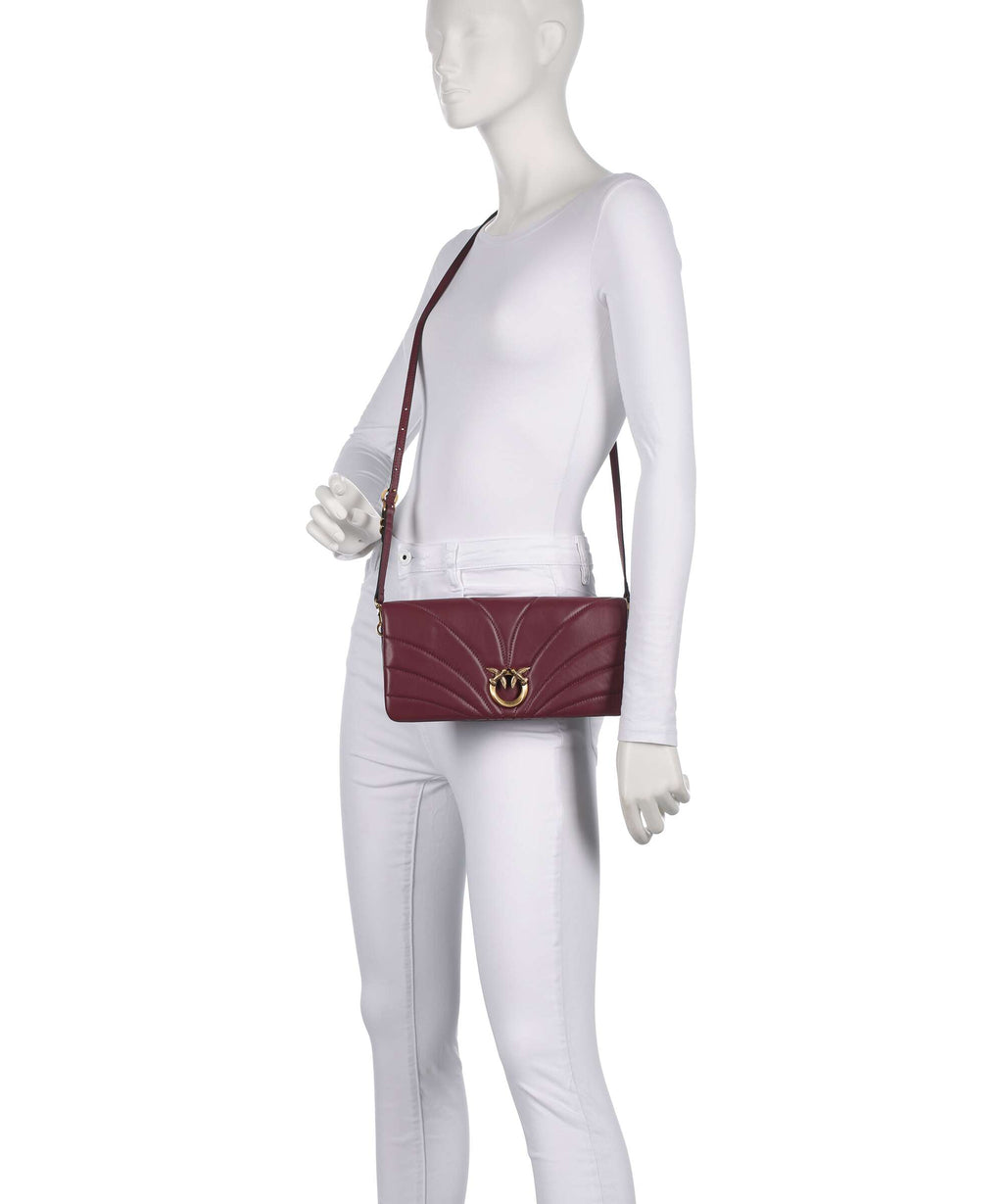Pinko Click Horizontal Classic Crossbody bag ribes intenso/antique gold