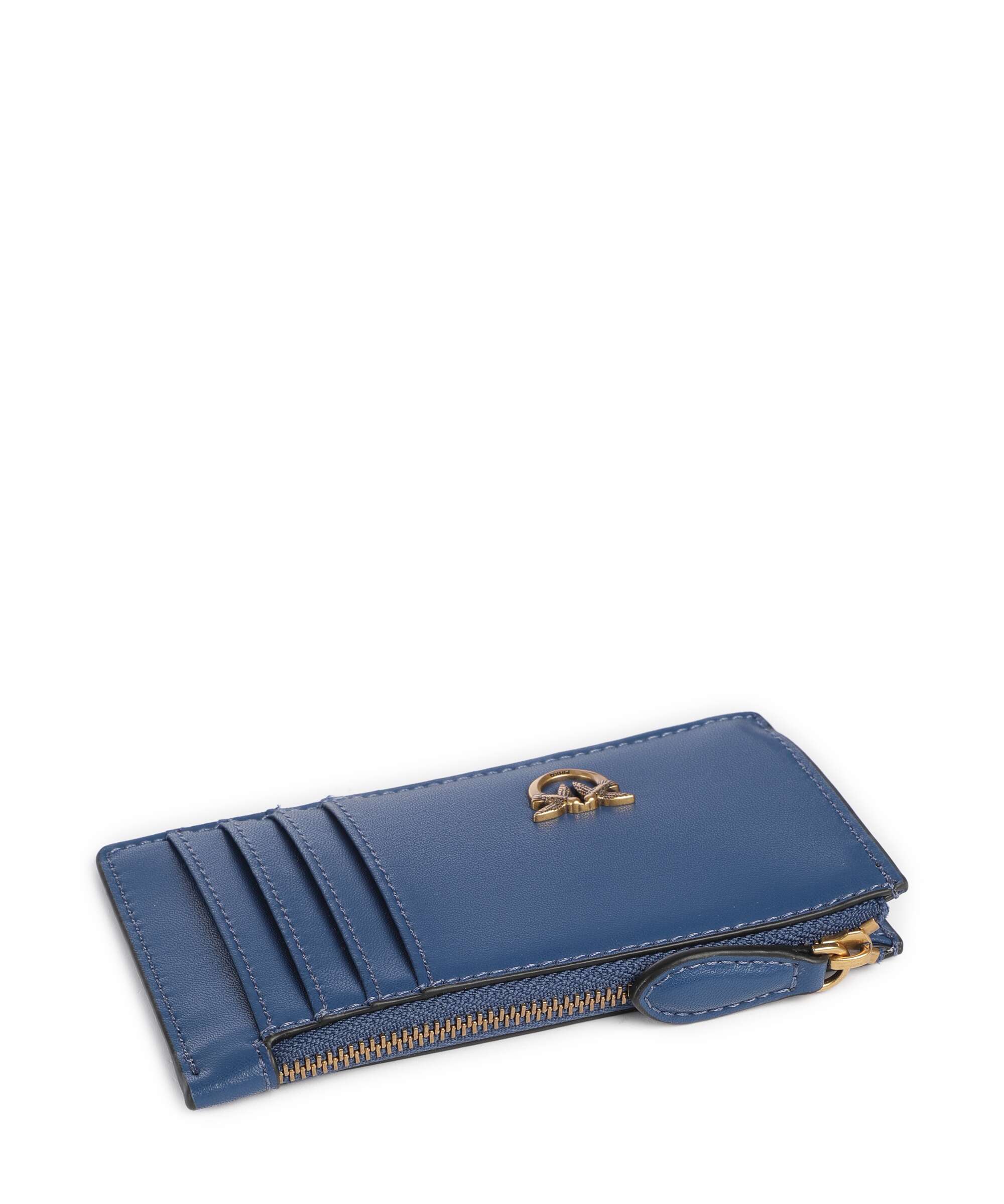 Pinko Airone Credit card holder vero blu marino/antique gold