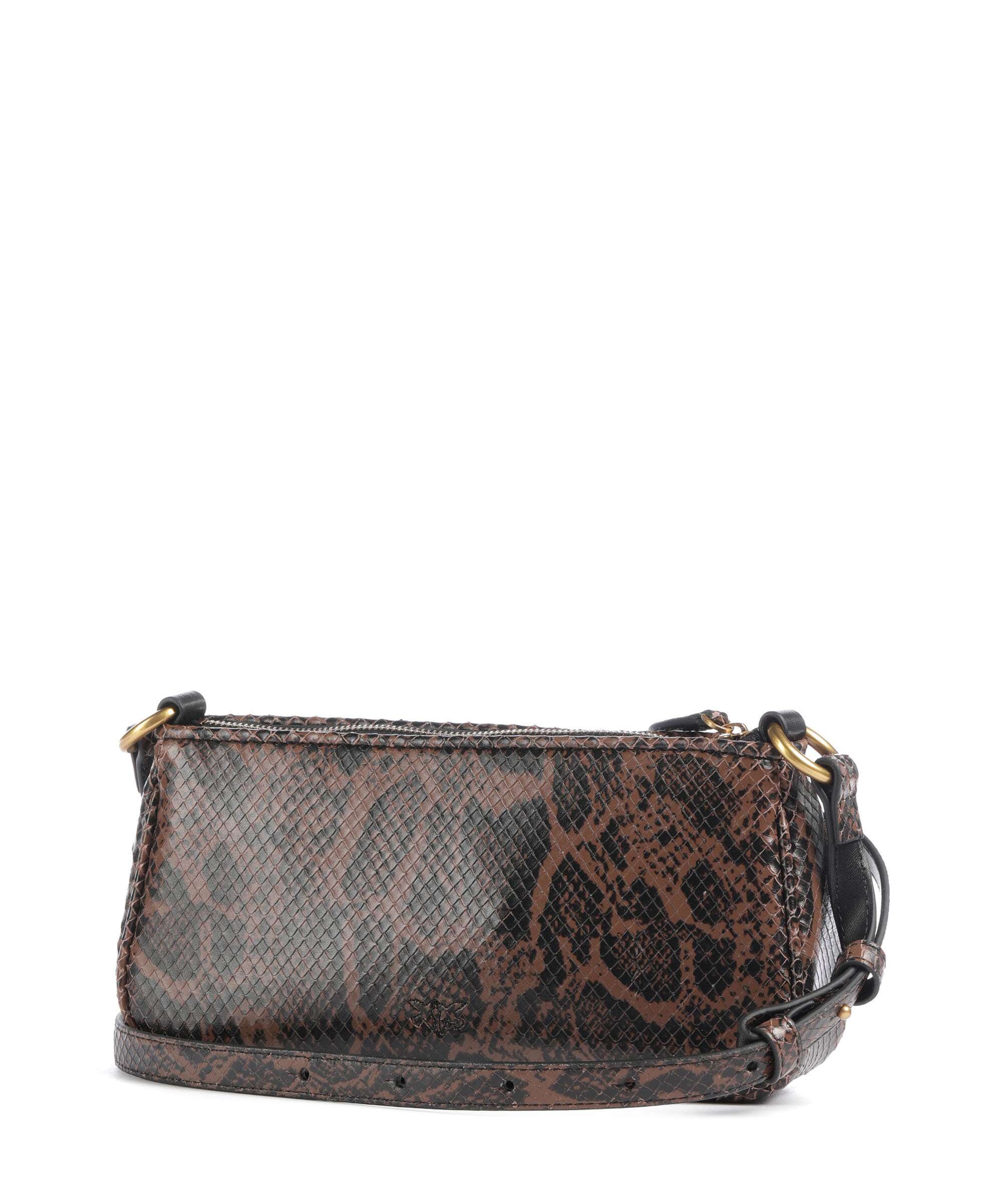 Pinko Half Moon Mini Crossbody bag roccia/marrone/antique gold