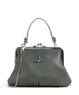 Vivienne Westwood Granny Frame Nappa Olkalaukku green