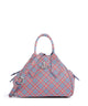 Vivienne Westwood Yasmine Saffiano Printed Small Käsilaukku blue/orange tartan