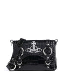 Vivienne Westwood Kim Embossed Croc Olkalaukku black