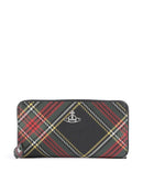 Vivienne Westwood Saffiano Printed Classic Lompakko chelsea tartan