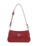 Vivienne Westwood Tasha Embossed Croc Mini Olkalaukku red