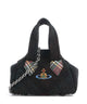 Vivienne Westwood Archive Harris Tweed Check Mini Olkalaukku dark check