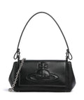 Vivienne Westwood Hazel Grain Medium Shoulder bag black