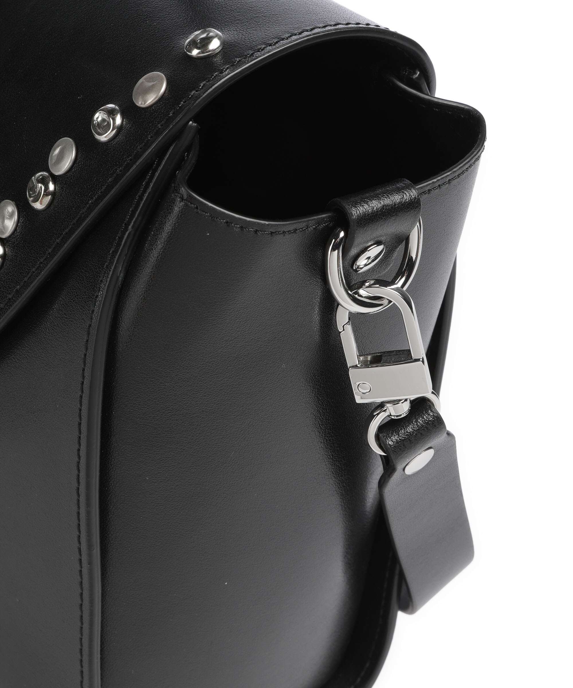 Vivienne Westwood Bettina Smooth Medium Handbag black