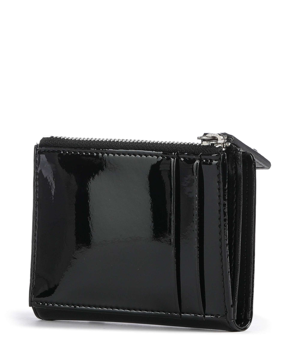 Vivienne Westwood Patent Credit card holder black/diamante orb