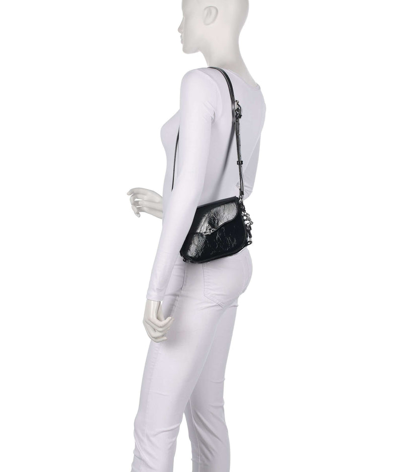 Vivienne Westwood Hunter Naplak Shoulder bag black