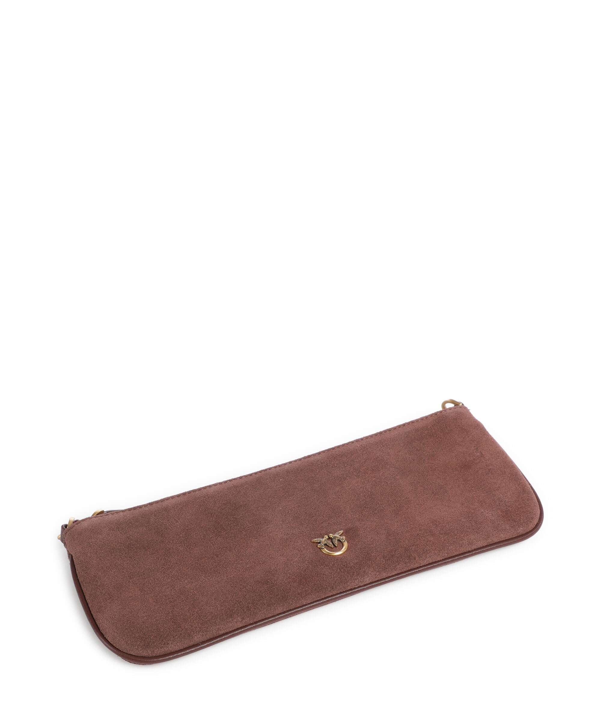 Pinko Flat Horizontal Shoulder bag castano intenso/antique gold