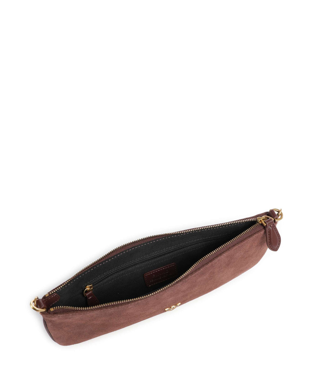 Pinko Flat Horizontal Shoulder bag castano intenso/antique gold