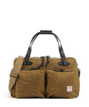Filson Oil Finish Tin Cloth 24HR Duffle Viikonloppukassi dark tan