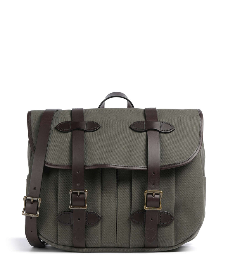 Filson Luggage Twill Messenger bag otter green