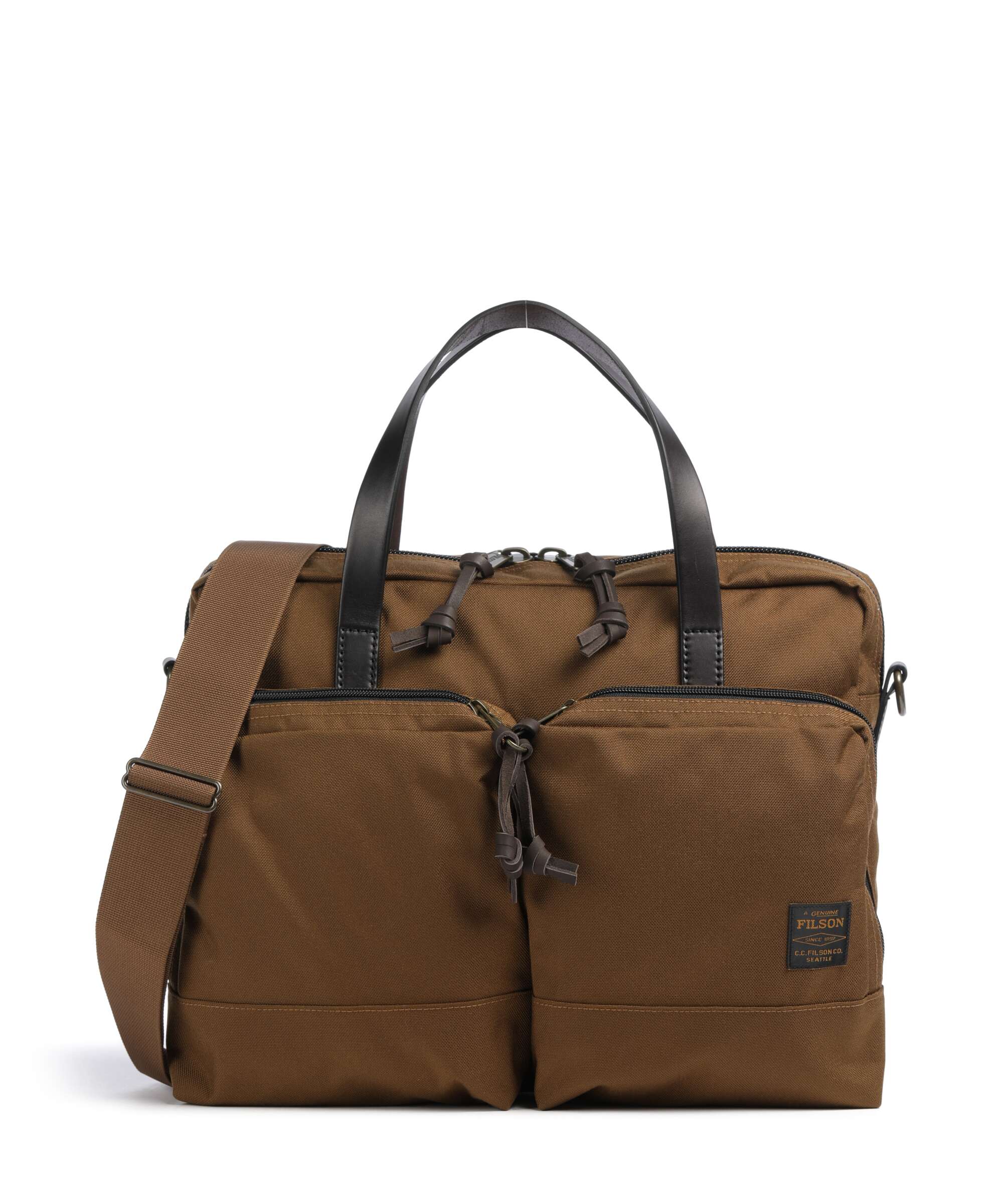 Filson Dryden Briefcase whiskey