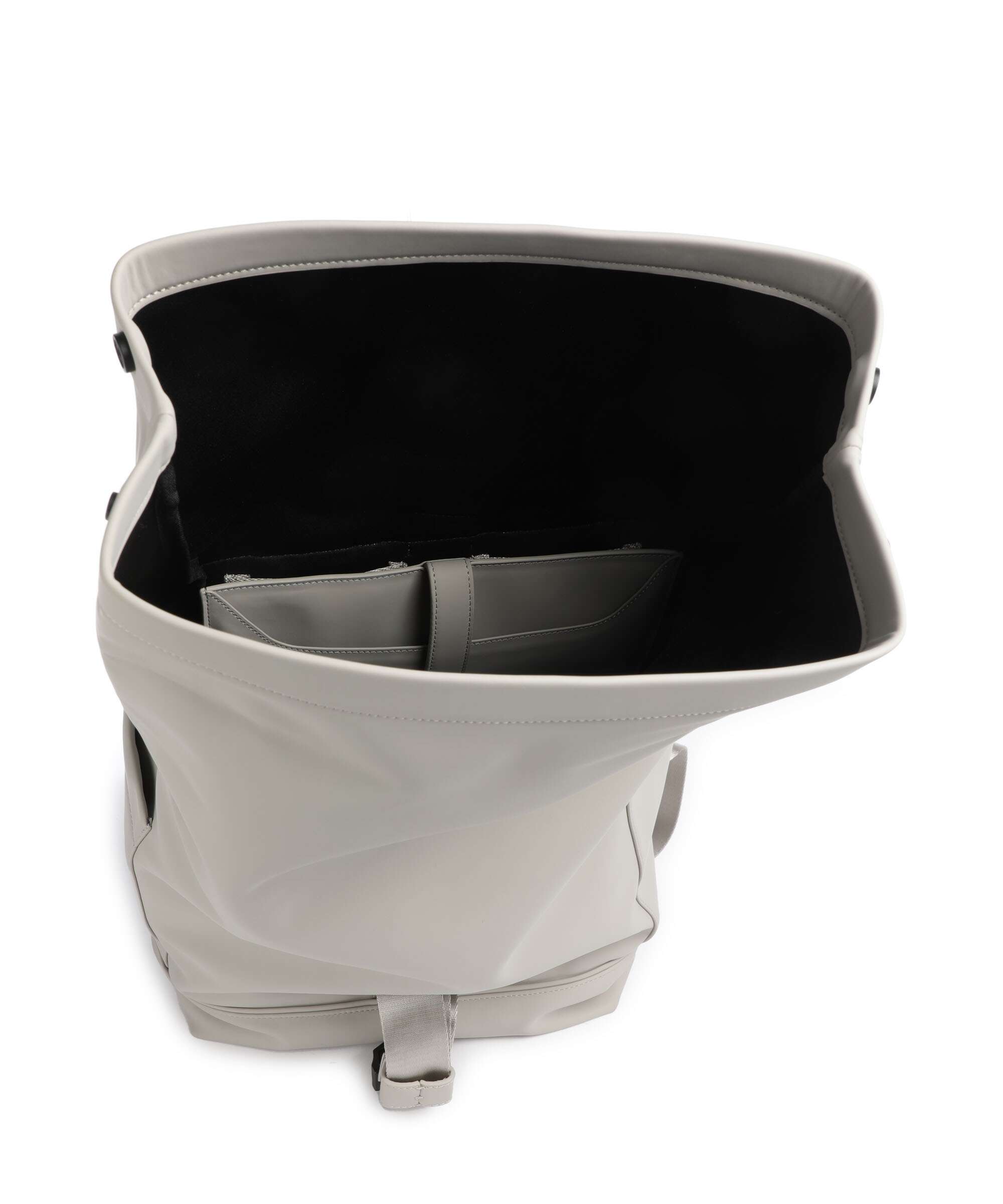 The Urban Society Rolltop backpack light grey