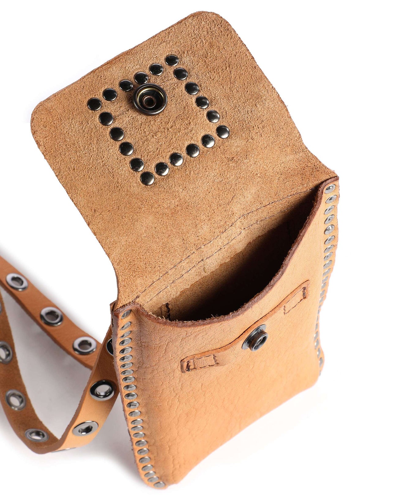 Campomaggi Phone bag cammello