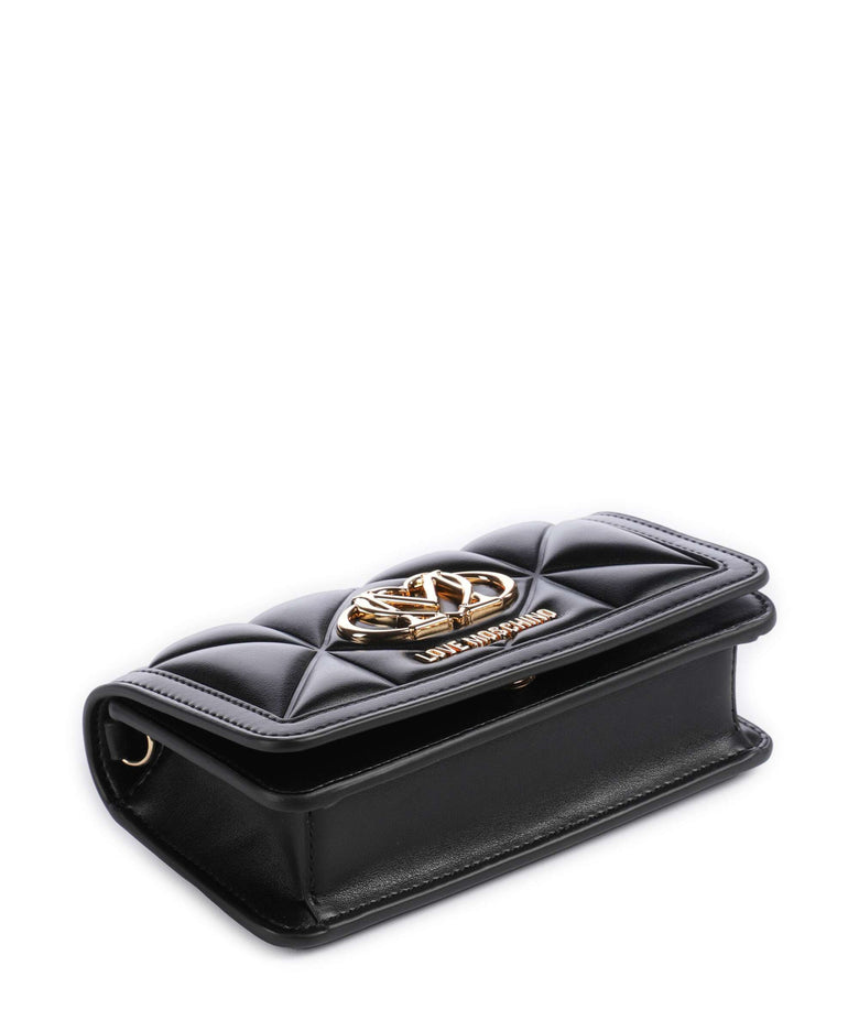 Love Moschino Embossed Q Wallet black