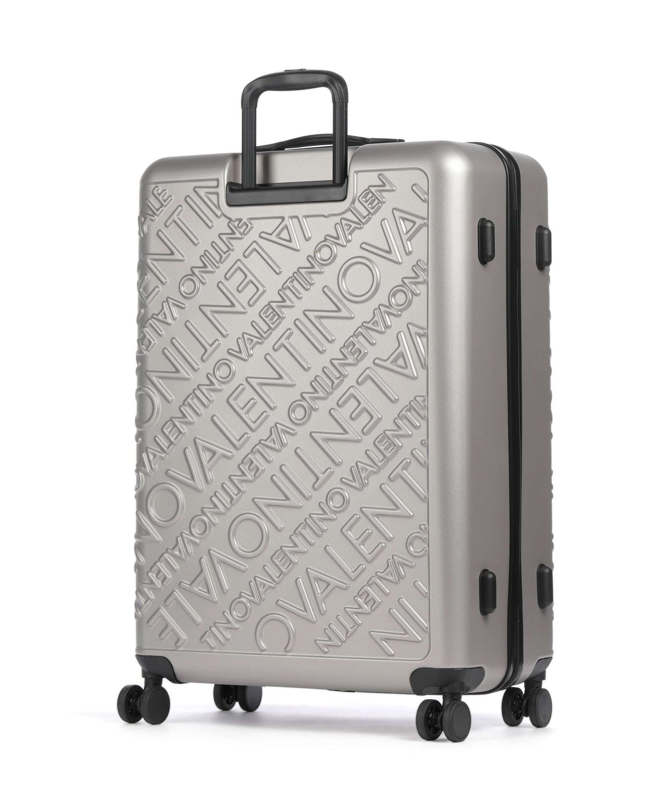 Valentino Bags Mars Spinner (4 wheels) silver