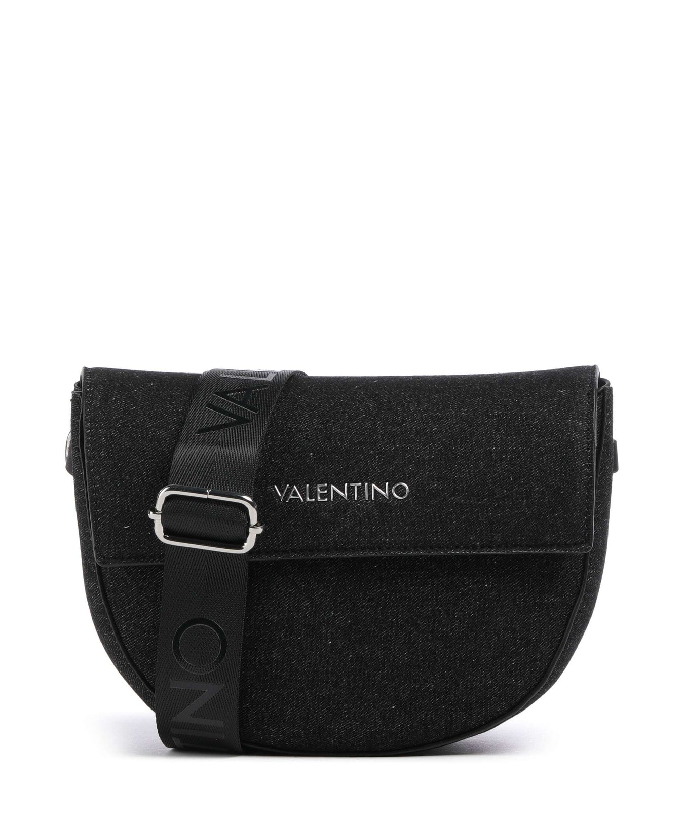 Valentino Bags Bigs Denim Crossbody bag nero