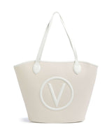 Valentino Bags Covent Ostoskassi natur/bianco
