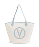 Valentino Bags Covent Ostoskassi natur/azzurro