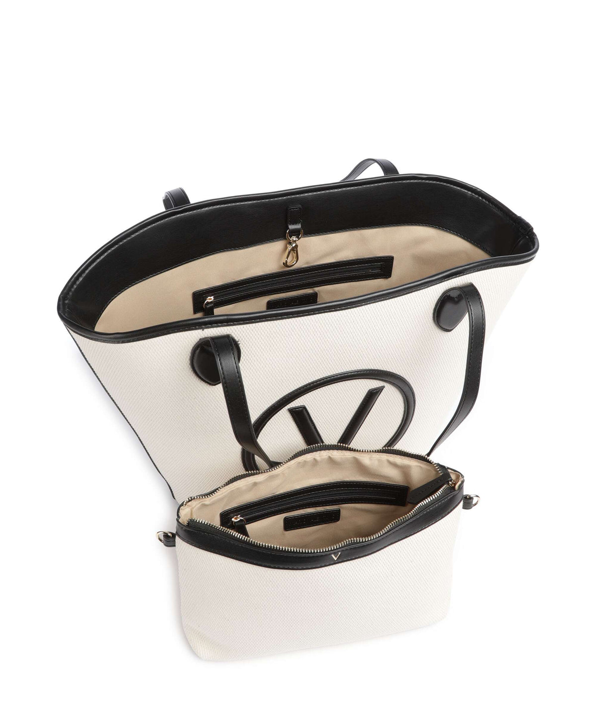 Valentino Bags Covent Tote bag naturale/nero