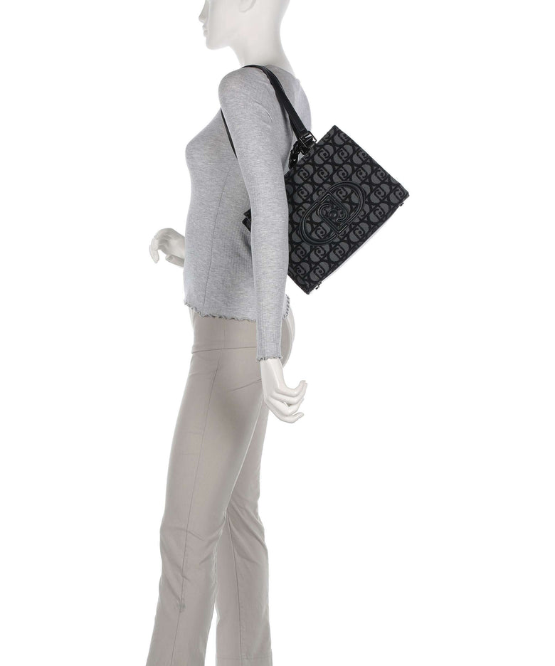 Liu Jo Rubino Shoulder bag jacquard nero