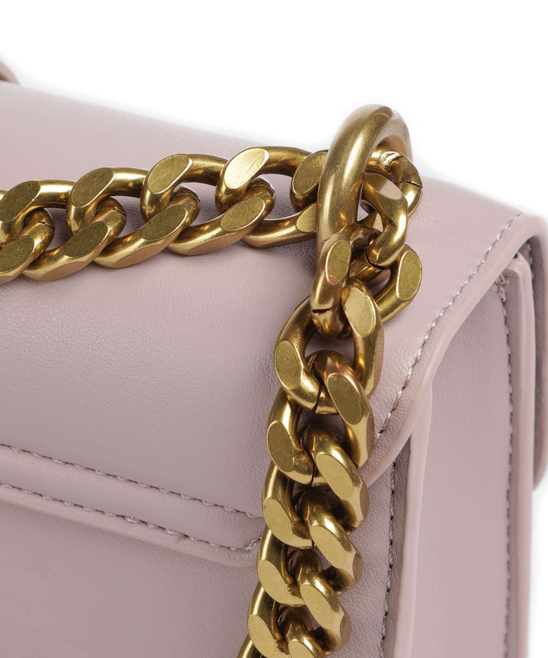 Just Cavalli Iconic Snakes Shoulder bag mauve