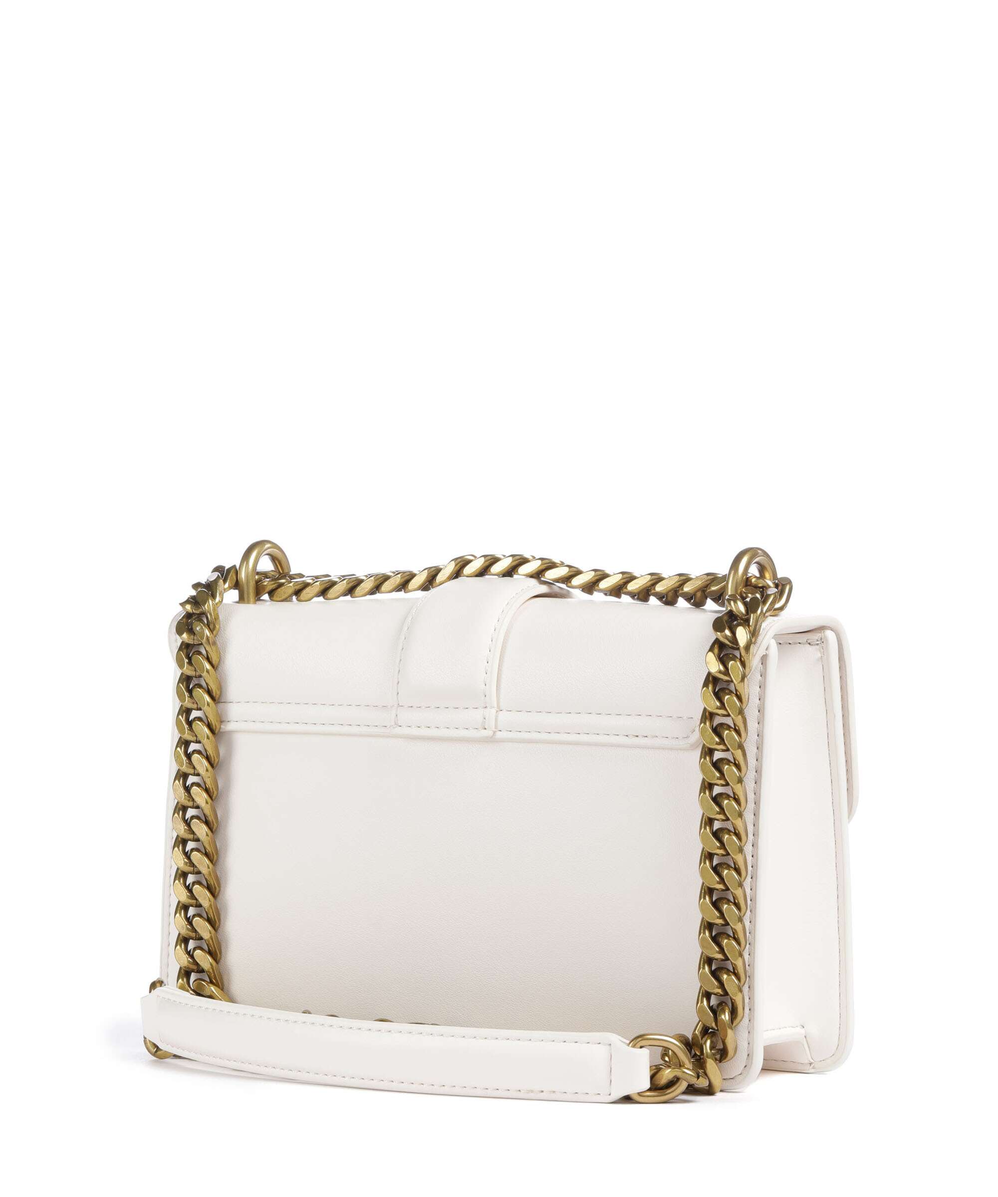 Just Cavalli Iconic Snakes Shoulder bag white