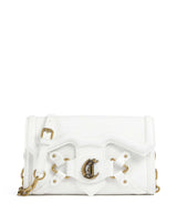 Just Cavalli Crossed Laces Olkalaukku white