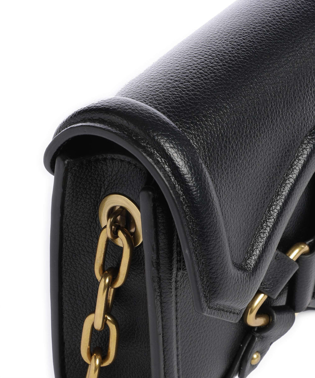 Just Cavalli Crossed Laces Crossbody bag black