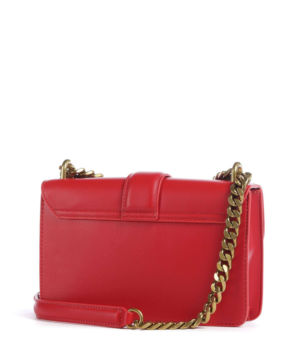 Just Cavalli Iconic Snakes Shoulder bag tango red