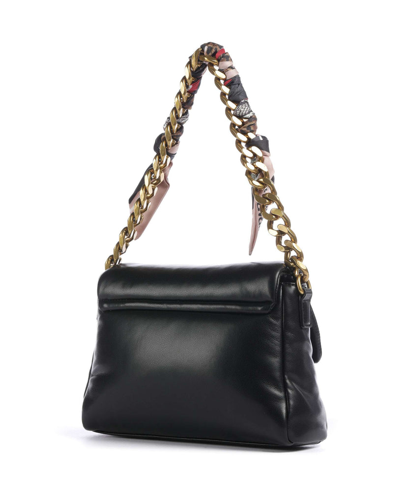 Just Cavalli Puffy Foulard Shoulder bag black