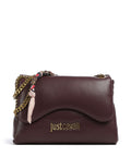 Just Cavalli Puffy Foulard Shoulder bag dark purple