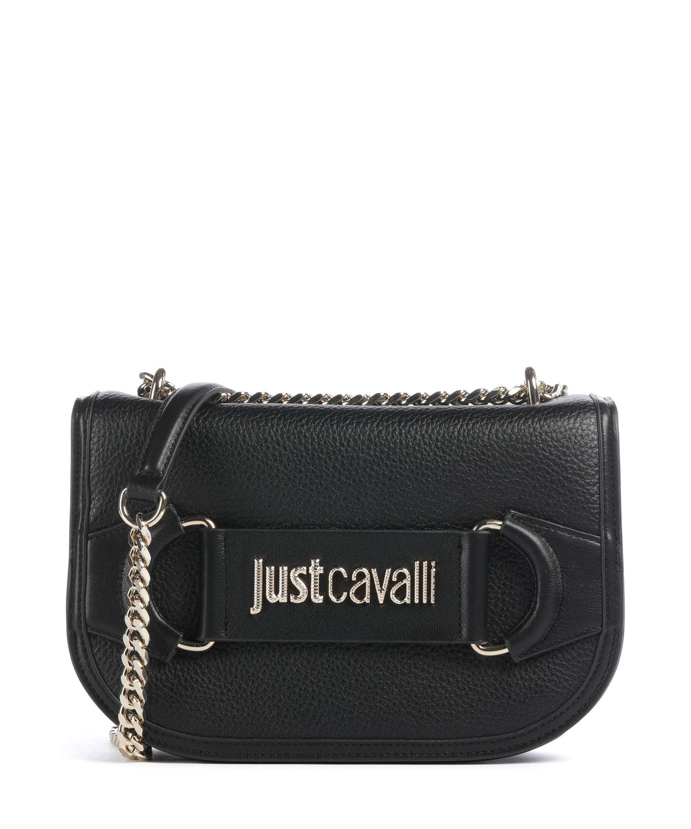 Just Cavalli Bridle Shoulder bag black
