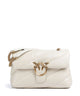 Pinko Love Puff Classic Olkalaukku bianco seta/antique gold