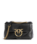 Pinko Love Puff Mini Olkalaukku nero/antique gold