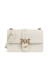 Pinko Love One Classic Olkalaukku bianco seta/antique gold