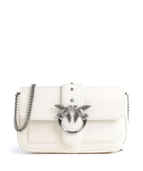 Pinko Love One Pocket Lompakko bianco seta/old silver