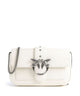 Pinko Love One Pocket Wallet bianco seta/old silver