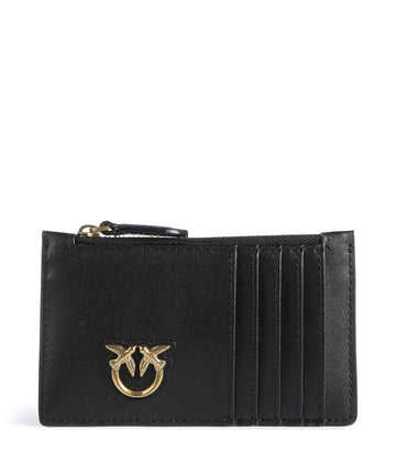 Pinko Airone Maksukorttikotelo nero/antique gold