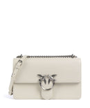 Pinko Love One Classic Olkalaukku bianco seta/old silver