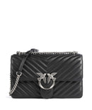 Pinko Love One Classic Olkalaukku nero/old silver