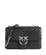 Pinko Love One Classic Olkalaukku nero/old silver