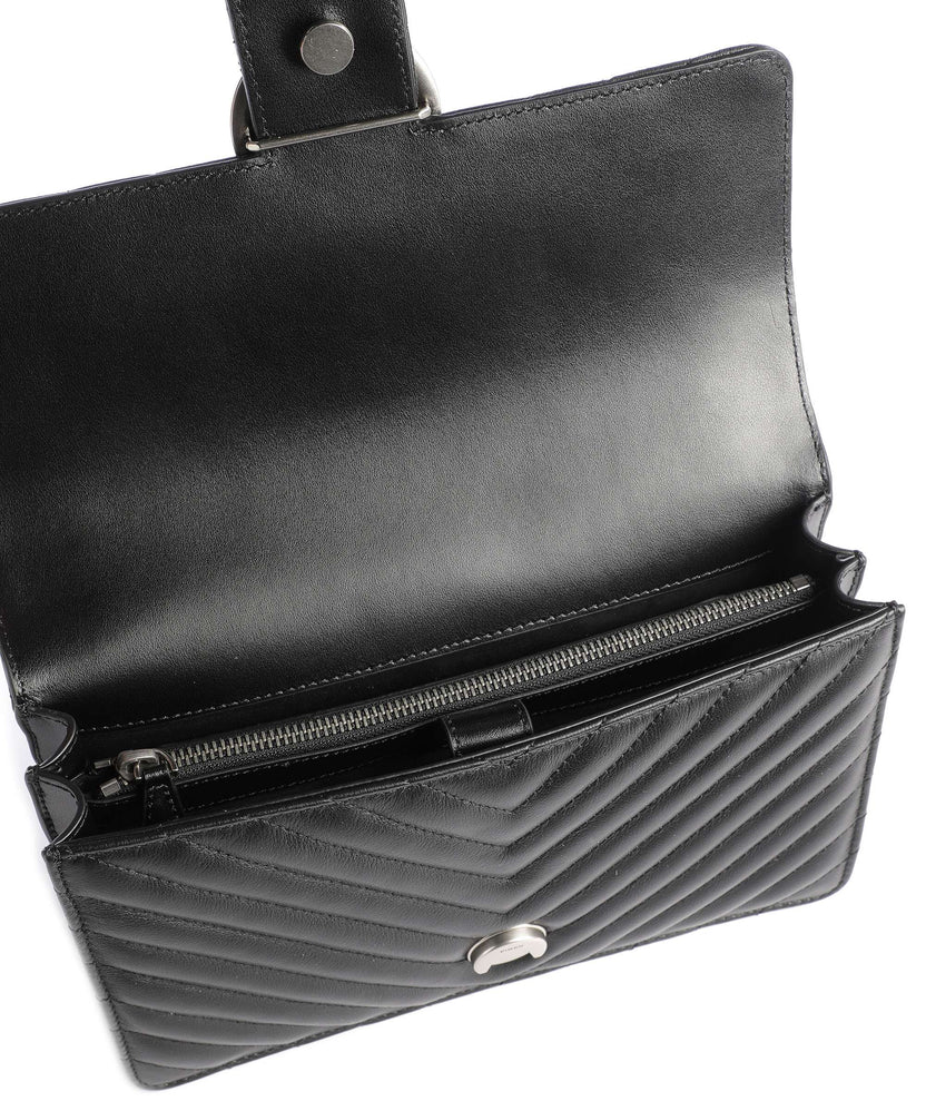 Pinko Love One Classic Shoulder bag nero/old silver