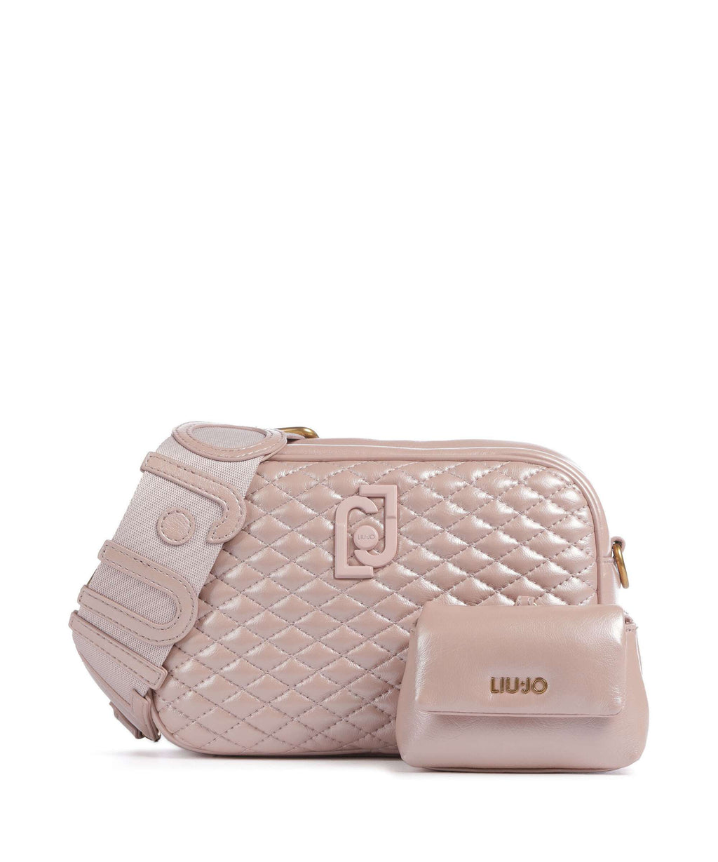 Liu Jo Achala Crossbody bag rose smoke metallizz