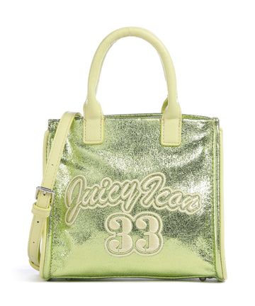Juicy Couture Iris Metallic S Olkalaukku metallic lime bean