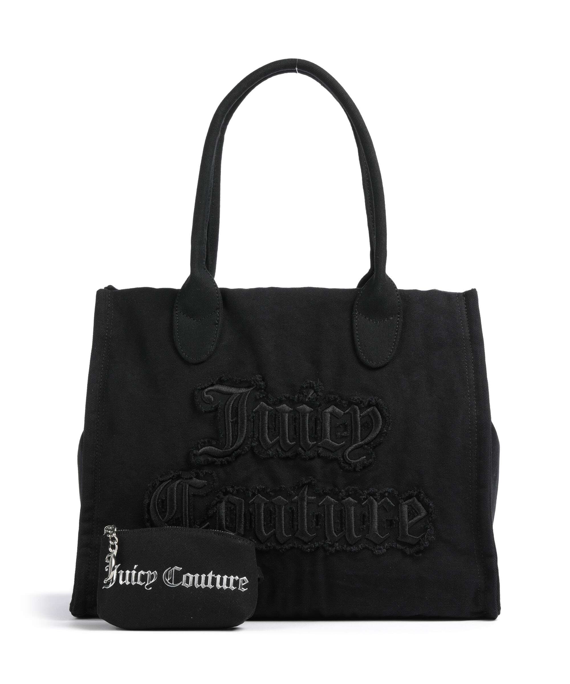 Juicy Couture Iris Distressed L Tote bag black