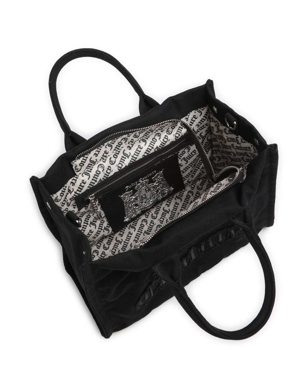 Juicy Couture Iris Distressed M Handbag black