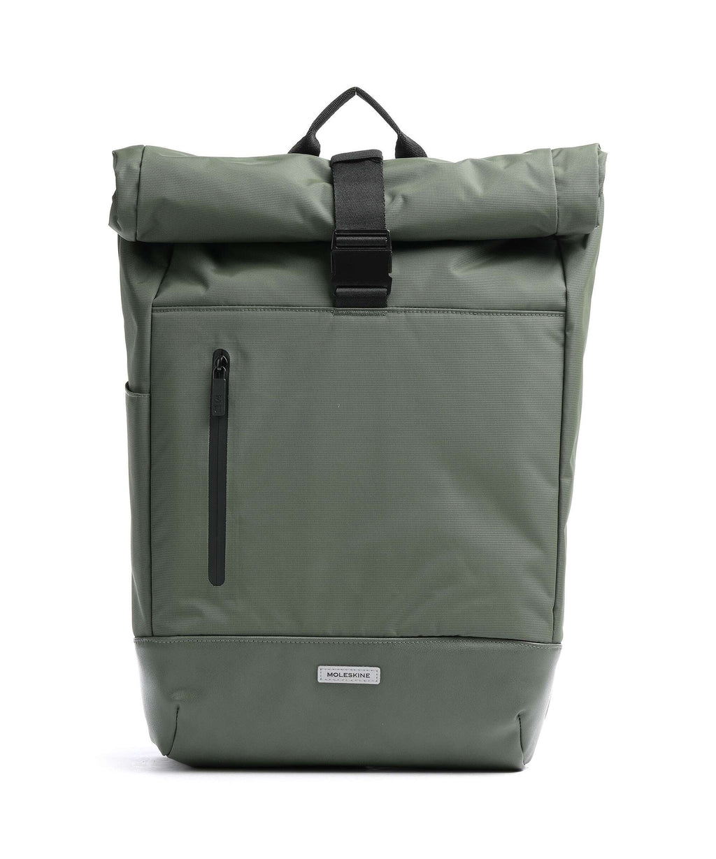 Moleskine Metro Rolltop backpack mossgrün